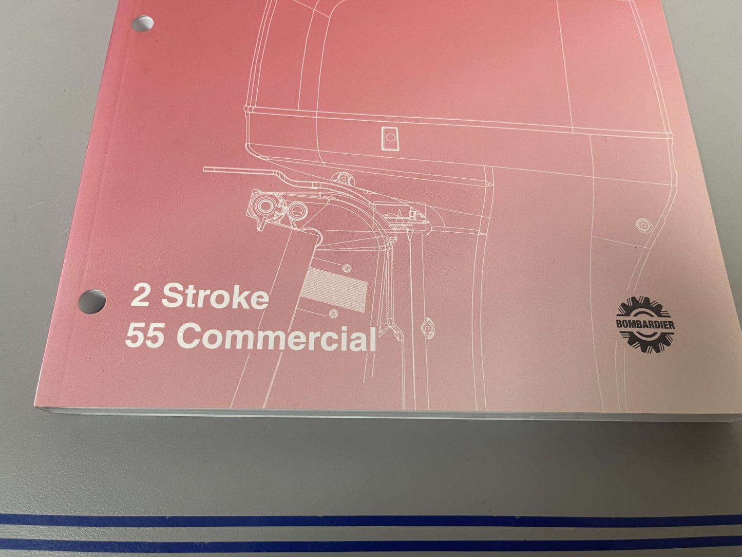 *NEW OEM* 0670 OMC Johnson Evinrude Two Stroke 55 HP Service Manual 5005646