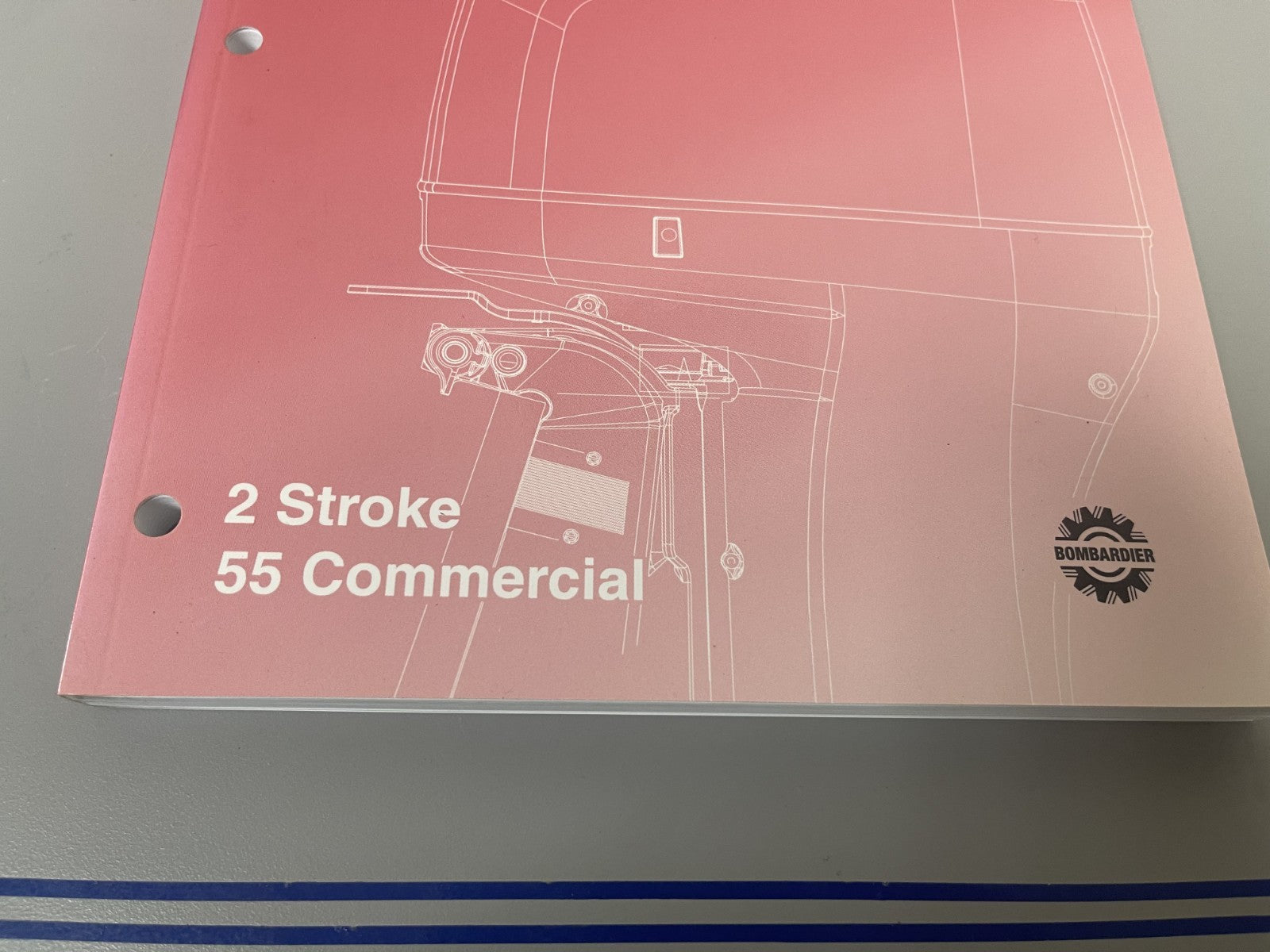 *NEW OEM* 0670 OMC Johnson Evinrude Two Stroke 55 HP Service Manual 5005646