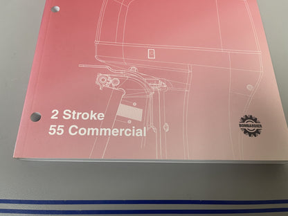 *NEW OEM* 0670 OMC Johnson Evinrude Two Stroke 55 HP Service Manual 5005646