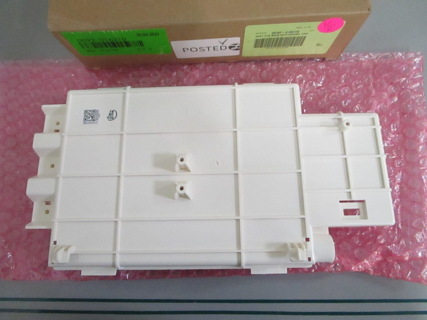 NEW OEM DC92-01621D Samsung Washer Control Board 0820