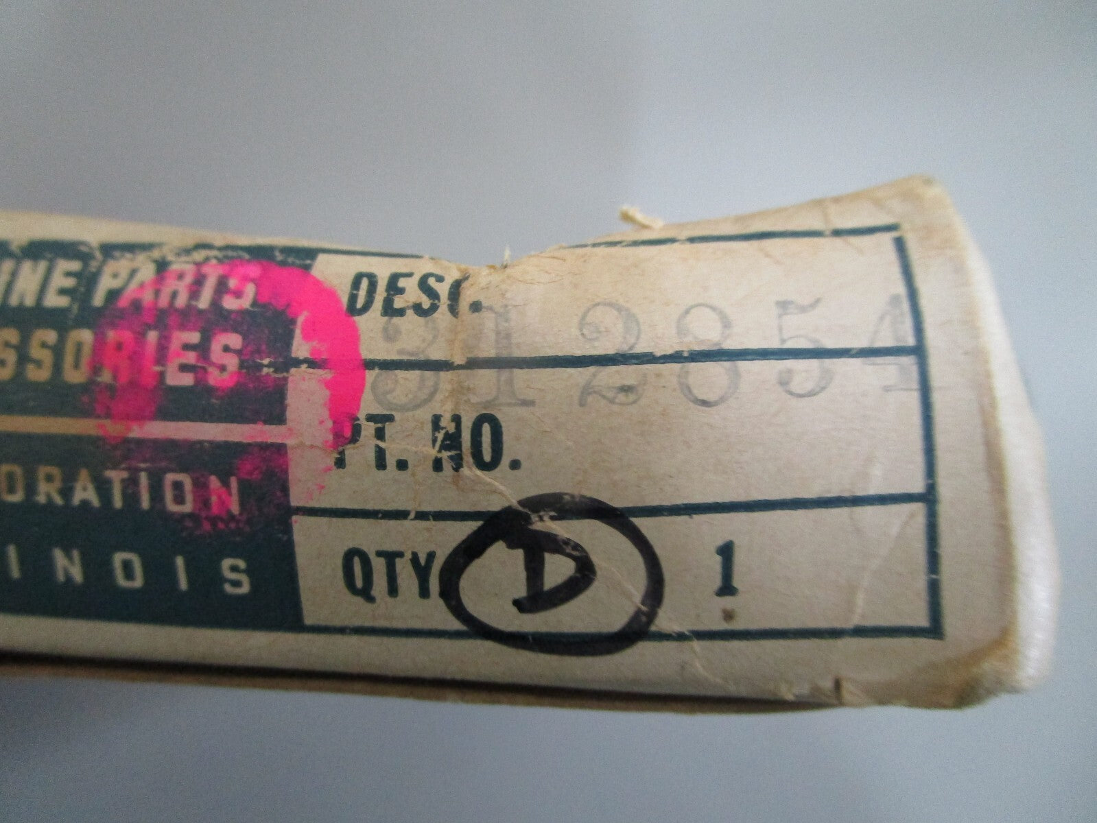 *NEW OEM* 0820 OMC Johnson Evinrude Cylinder Head 312854 0312854