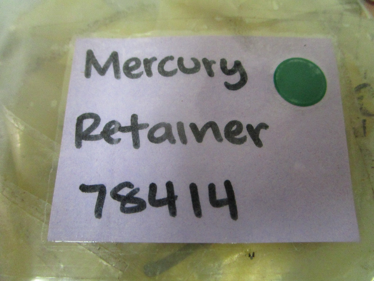 NEW OEM (LOT OF 2) 78414 Mercury Quicksilver Retainer 0810