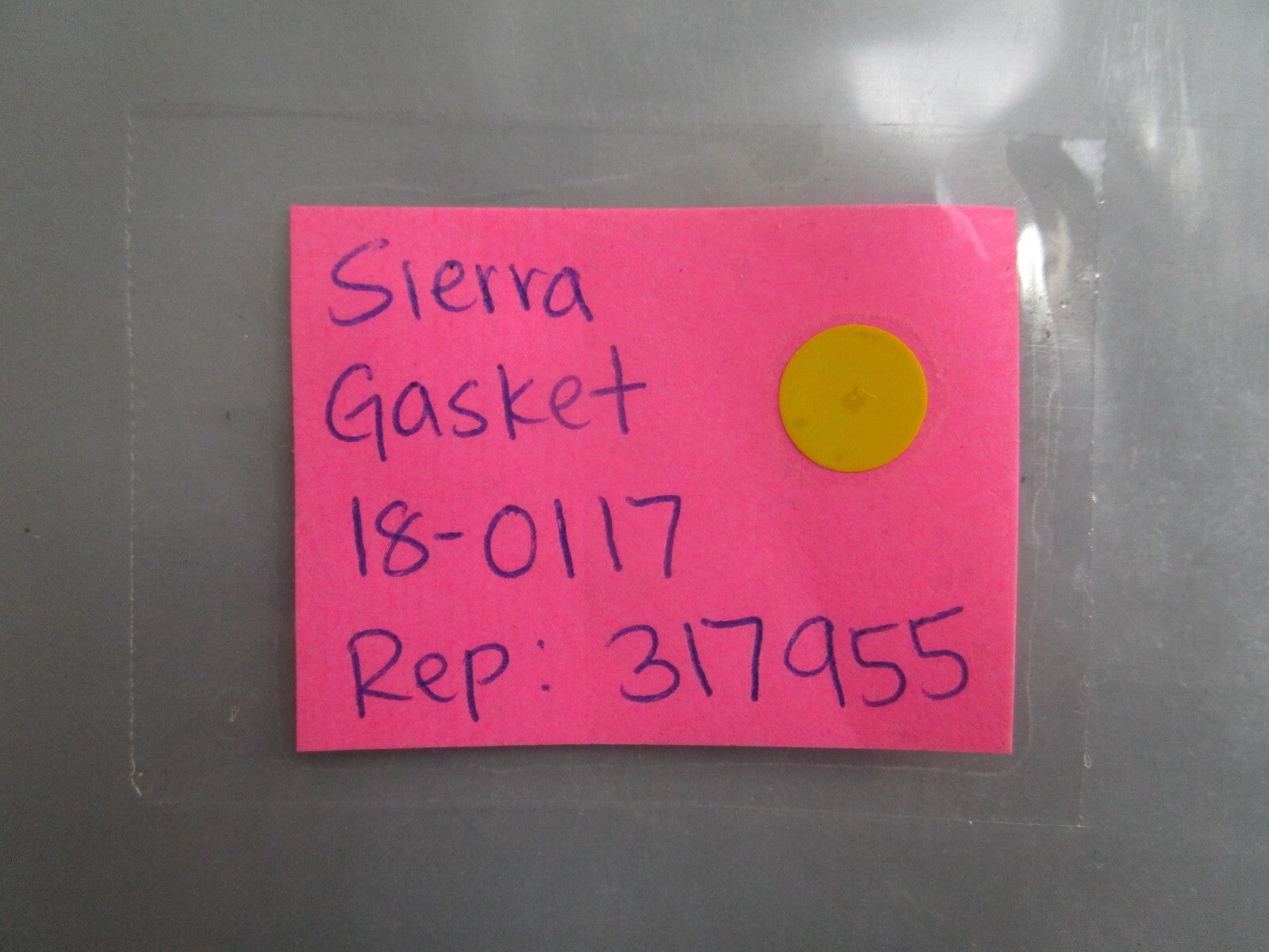 *NEW* 0810 Sierra Gasket 18-0117 Replaces: 317955