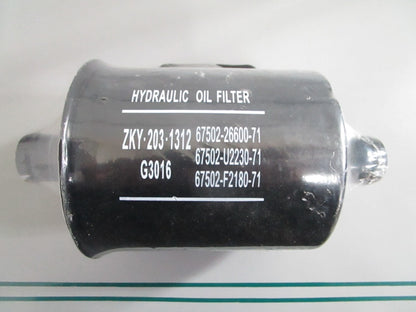 NEW ZKY.203.1312 Hydraulic Oil Filter Rep: 67502-26600-71 Toyota 0820