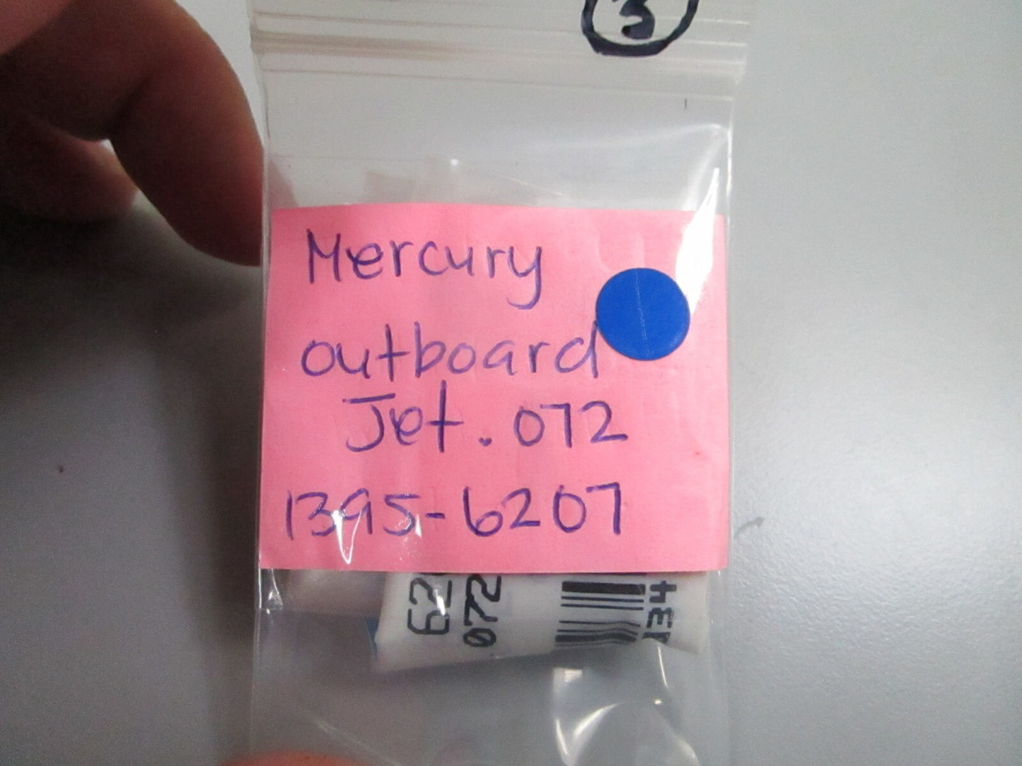 *NEW OEM* 0810 Mercury Quicksilver .072 Outboard Jet 1395-6207