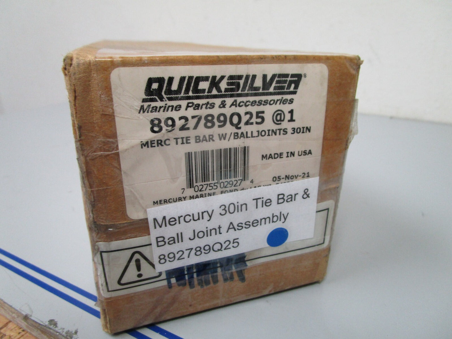 *NEW OEM* 0720 Mercury Quicksilver 30in Tie Bar & Ball Joint Assembly 892789Q25