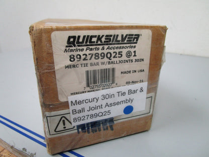 *NEW OEM* 0720 Mercury Quicksilver 30in Tie Bar & Ball Joint Assembly 892789Q25