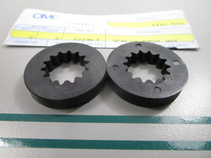 NEW OEM (LOT OF 2) 323943 0323943  OMC Johnson Evinrude Prop Nut Spacer 0810