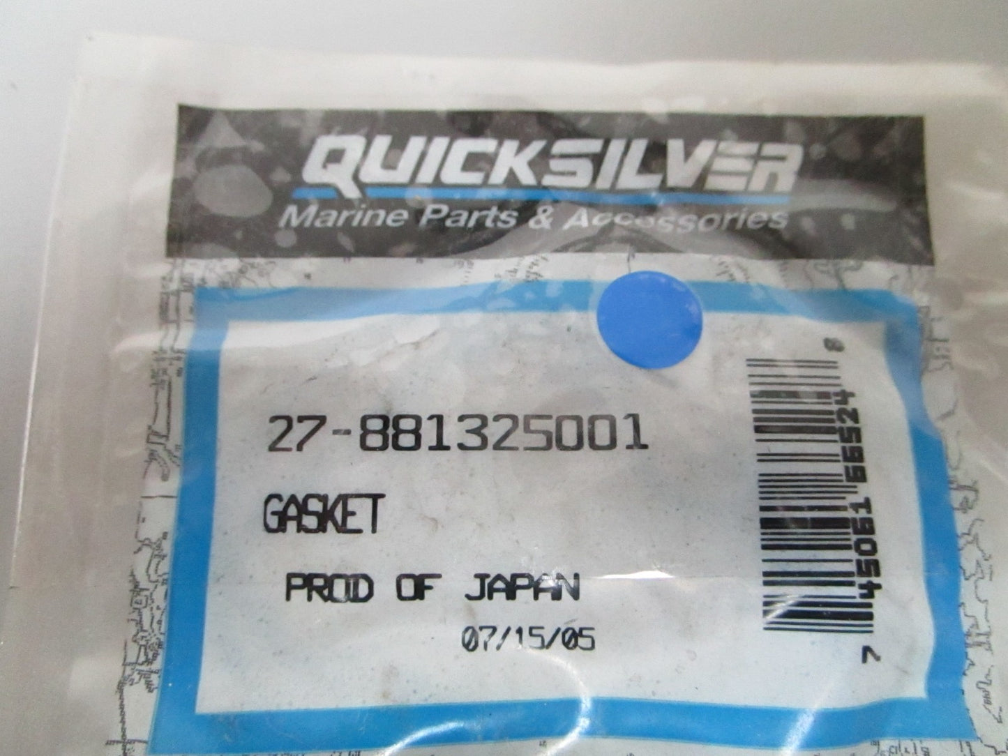 *NEW OEM* 0720 Mercury Quicksilver Gasket 27-881325001