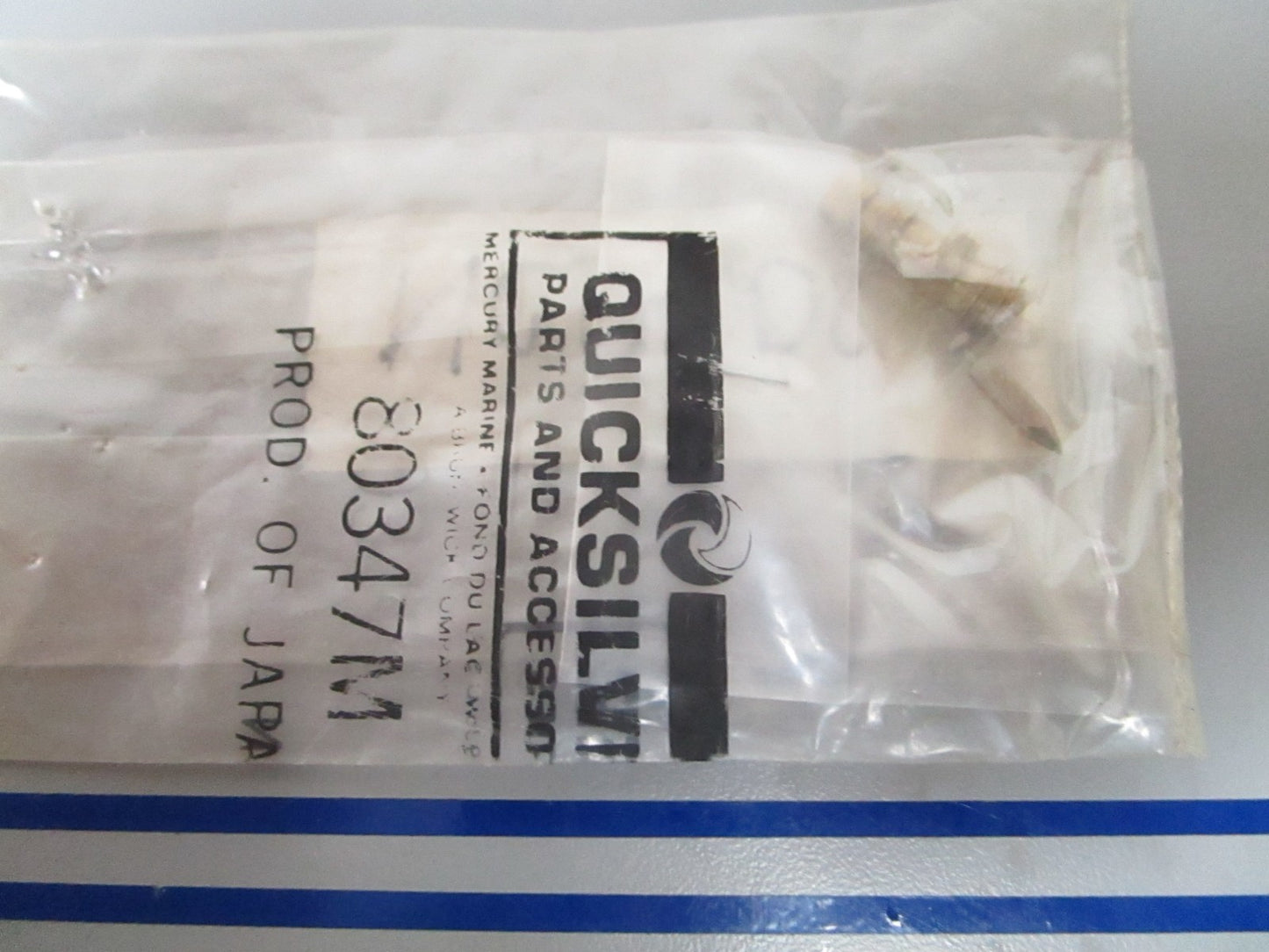 NEW OEM 80347M Mercury Quicksilver Inlet Valve & Seat Assembly  0810