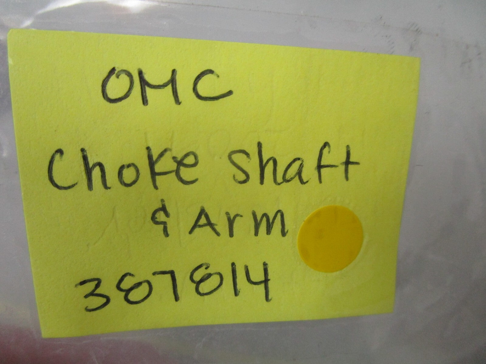 *NEW OEM* 0810 OMC Johnson Evinrude Choke Shaft & Arm 387814 0387814