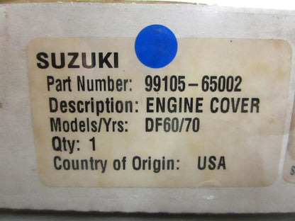 *NEW OEM* 0820 Suzuki DF60/DF70 Engine Cover 99105-65002