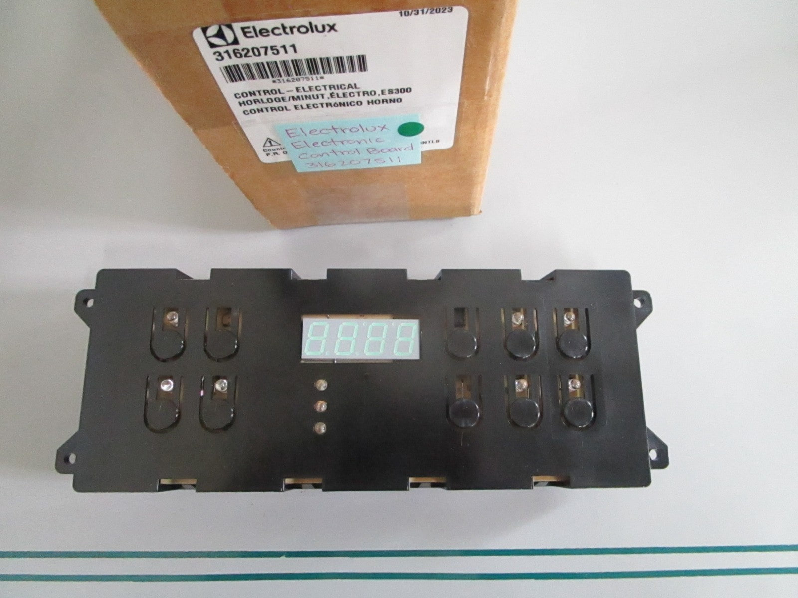 NEW OEM 316207511 Electrolux Electronic Control Board 0820
