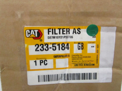 CAT NEW OEM Engine Air Filter Secondary 233-5184 3054 3054C C4.4 NOS 0810