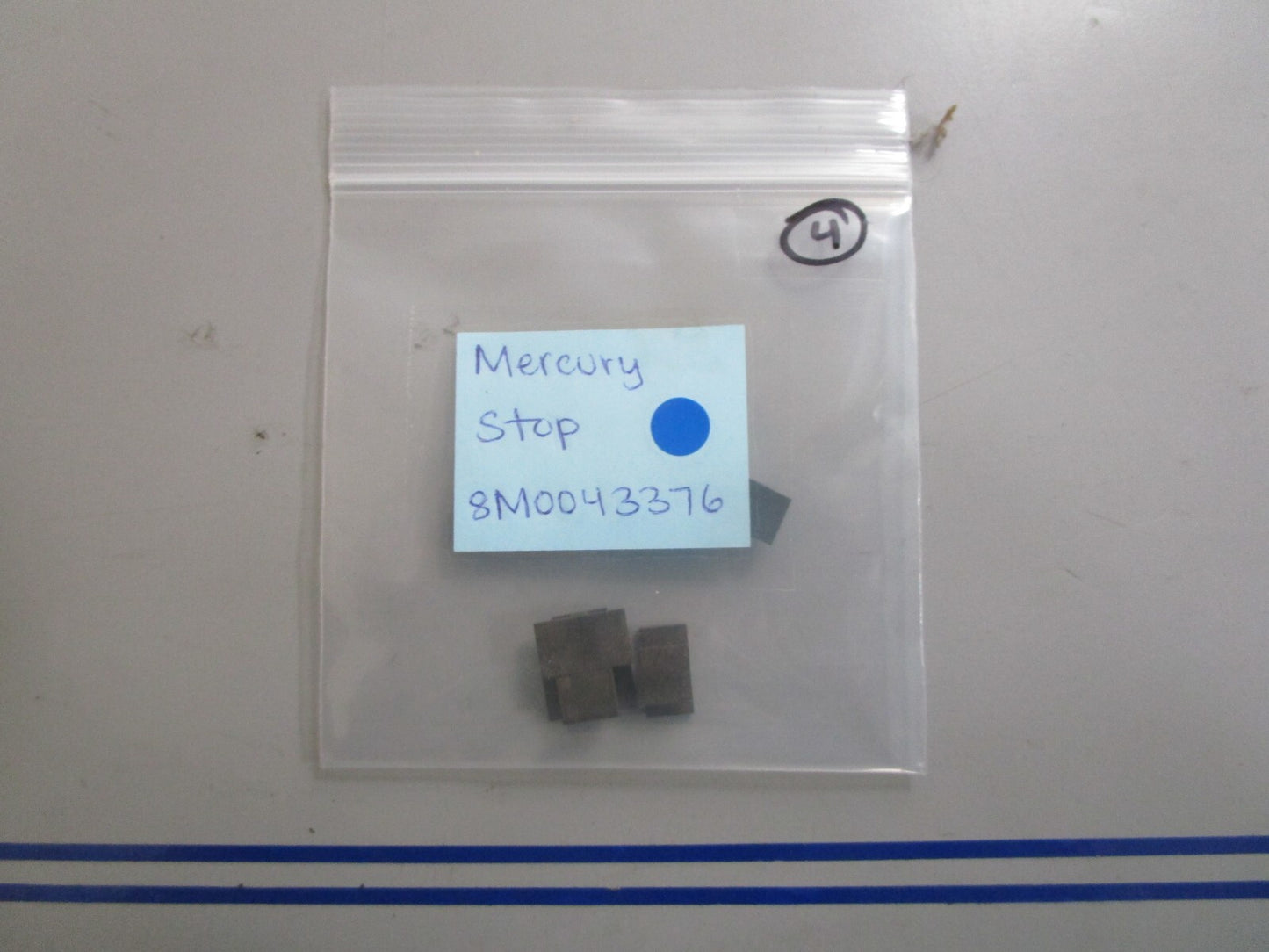 *NEW OEM* 0810 Mercury Quicksilver Stop 8M0043376