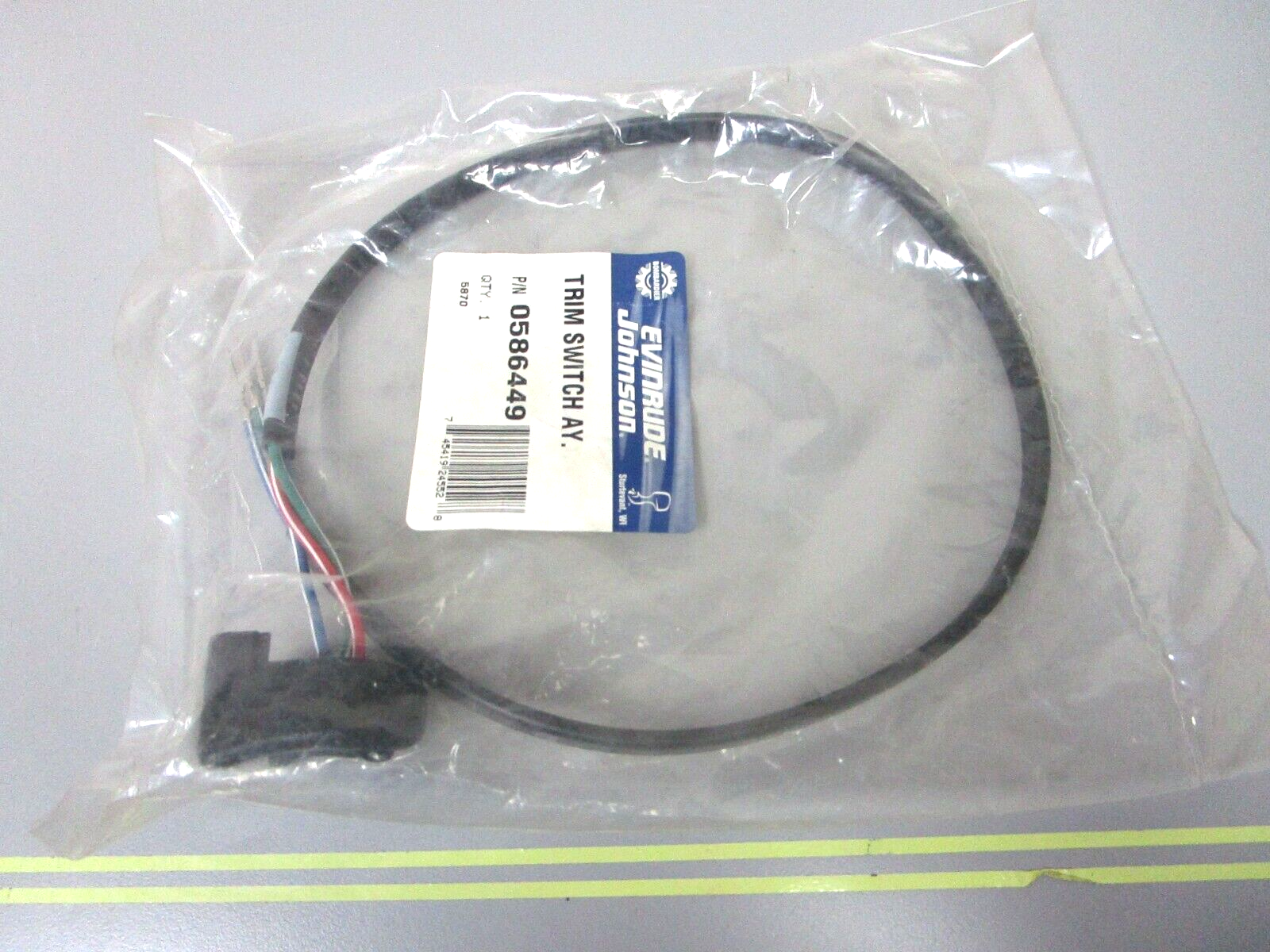*NEW OEM* 0720 OMC Johnson Evinrude Trim Tilt Switch 586449 0586449