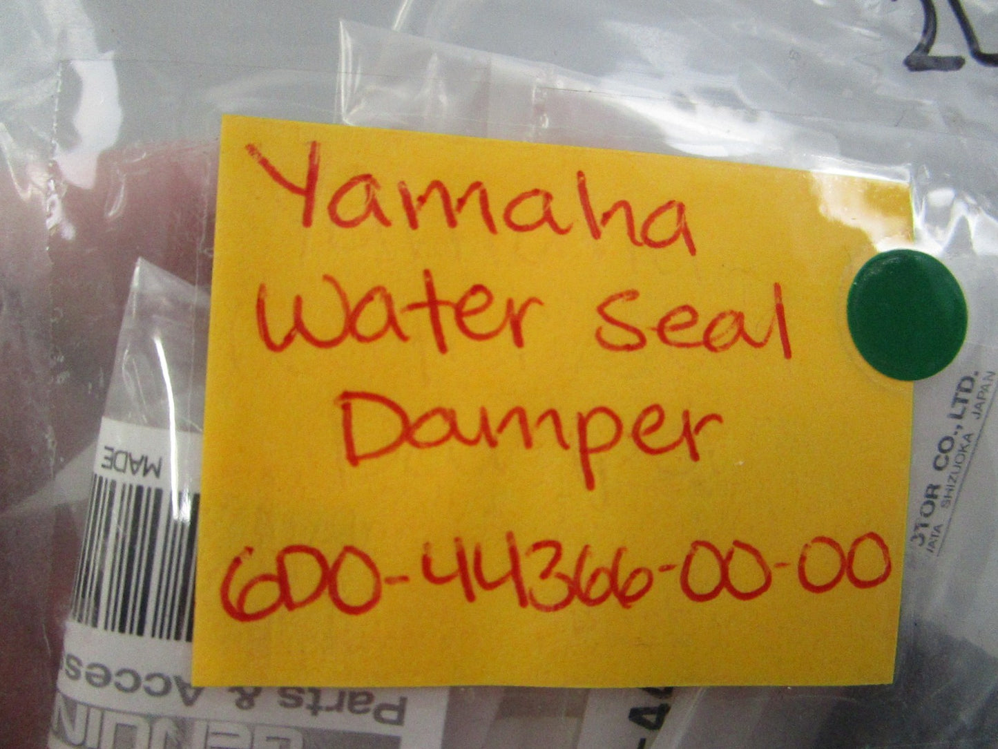NEW OEM (LOT OF 2) 6D0-44366-00-00 Yamaha Water Seal Damper 0810