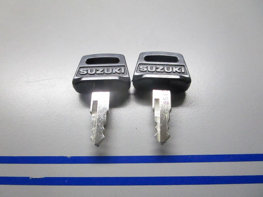*NEW OEM* (LOT OF 2) 0810 Suzuki (8518) Ignition Key 37141-93320