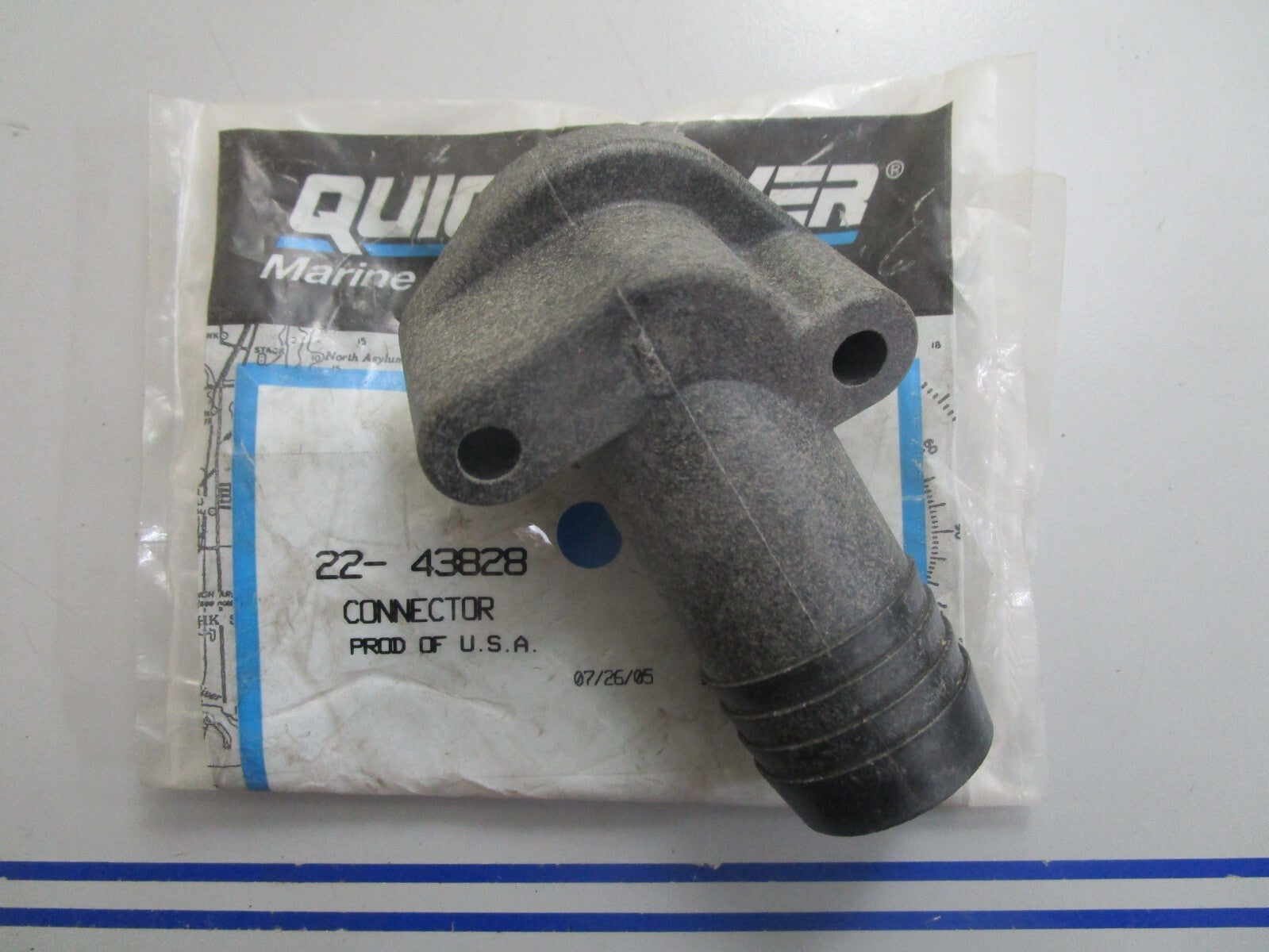 *NEW OEM* 0810 Mercury Quicksilver Connector 22-43828