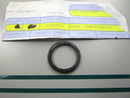 NEW OEM 339299 0339299 OMC Johnson Evinrude Thermostat Seal 0810