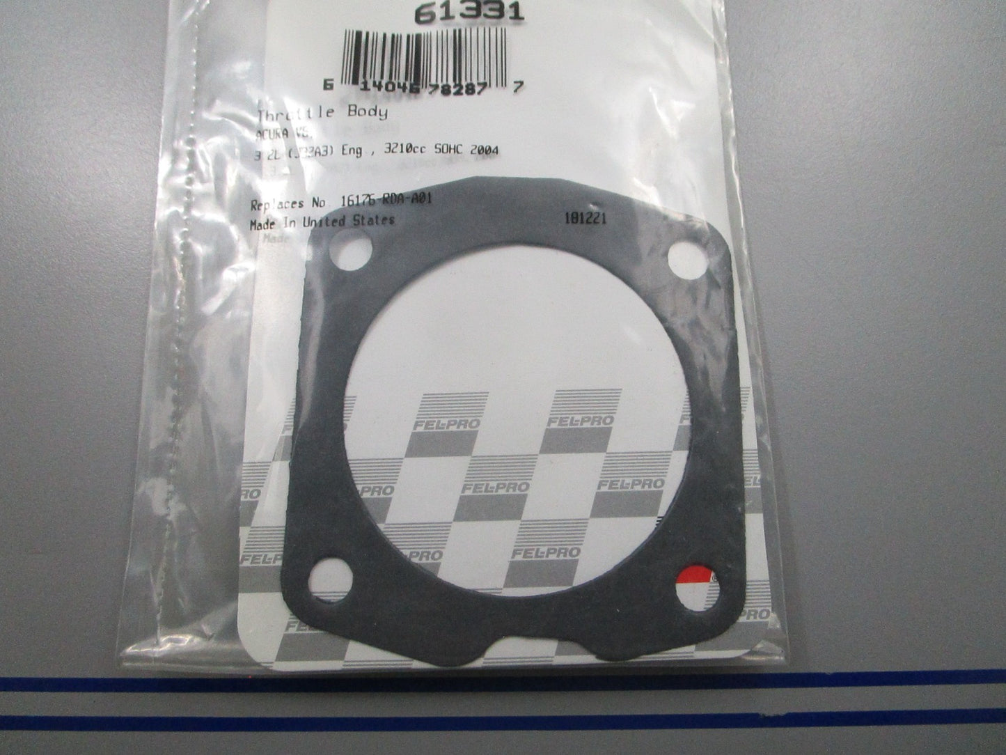 *NEW* 0810 Fel-Pro Throttle Body Gasket 61331