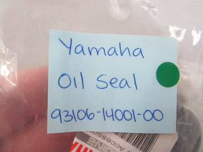 NEW OEM (LOT OF 2) 93106-14001-00 Yamaha Oil Seal 0810