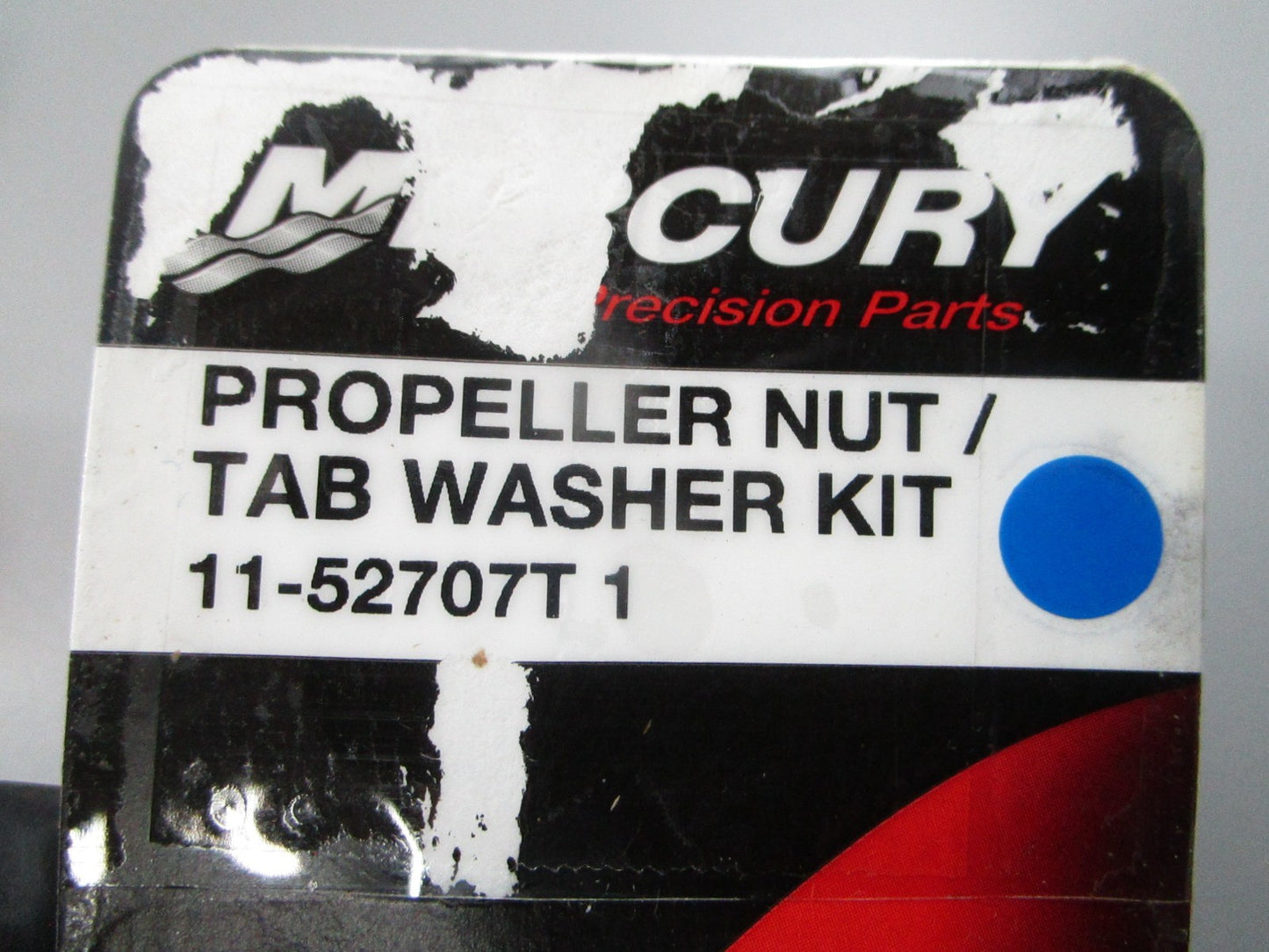 NEW OEM Mercury Quicksilver 11-52707T 1 Propeller Nut/Tab Washer Kit 0810