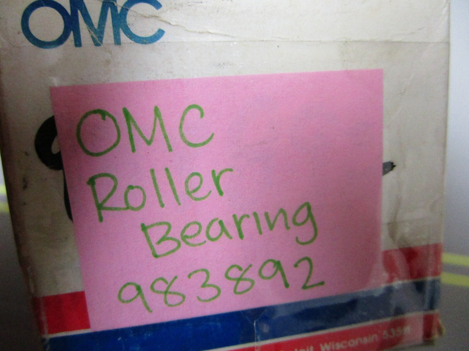 *NEW OEM* 0810 OMC Johnson Evinrude Roller Bushing 983892 0983892