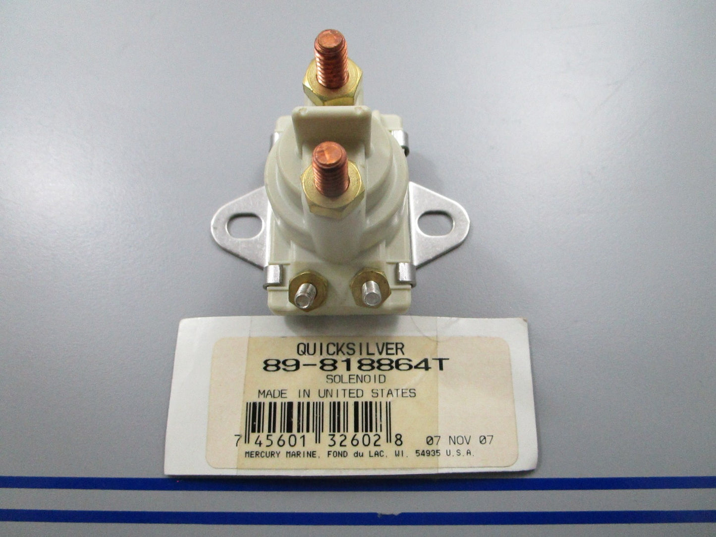 *NEW OEM* 0810 Mercury Quicksilver Solenoid 89-818864T