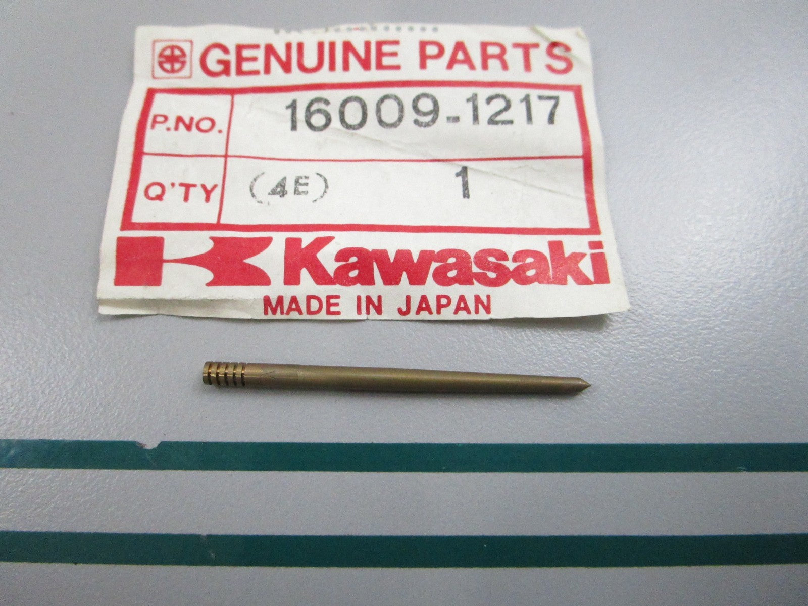 NEW OEM 16009-1217 Kawasaki Carburetor Jet Needle 0810