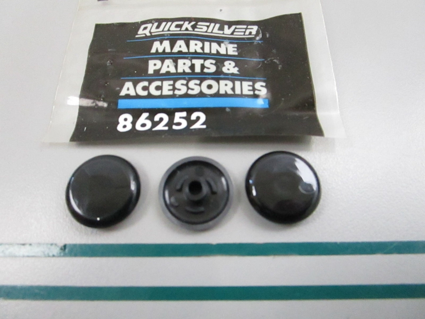 NEW OEM (LOT OF 3) 86252 Mercury Quicksilver Cap 0810