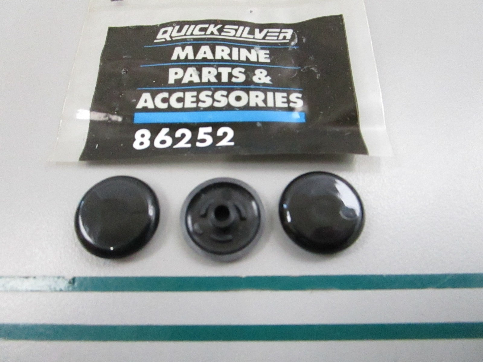 NEW OEM (LOT OF 3) 86252 Mercury Quicksilver Cap 0810