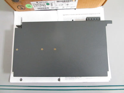 Allen-Bradley 1771-P4S PLC-5 Power Supply 120VAC 8A 5VDC Ser B NEW OEM 0820