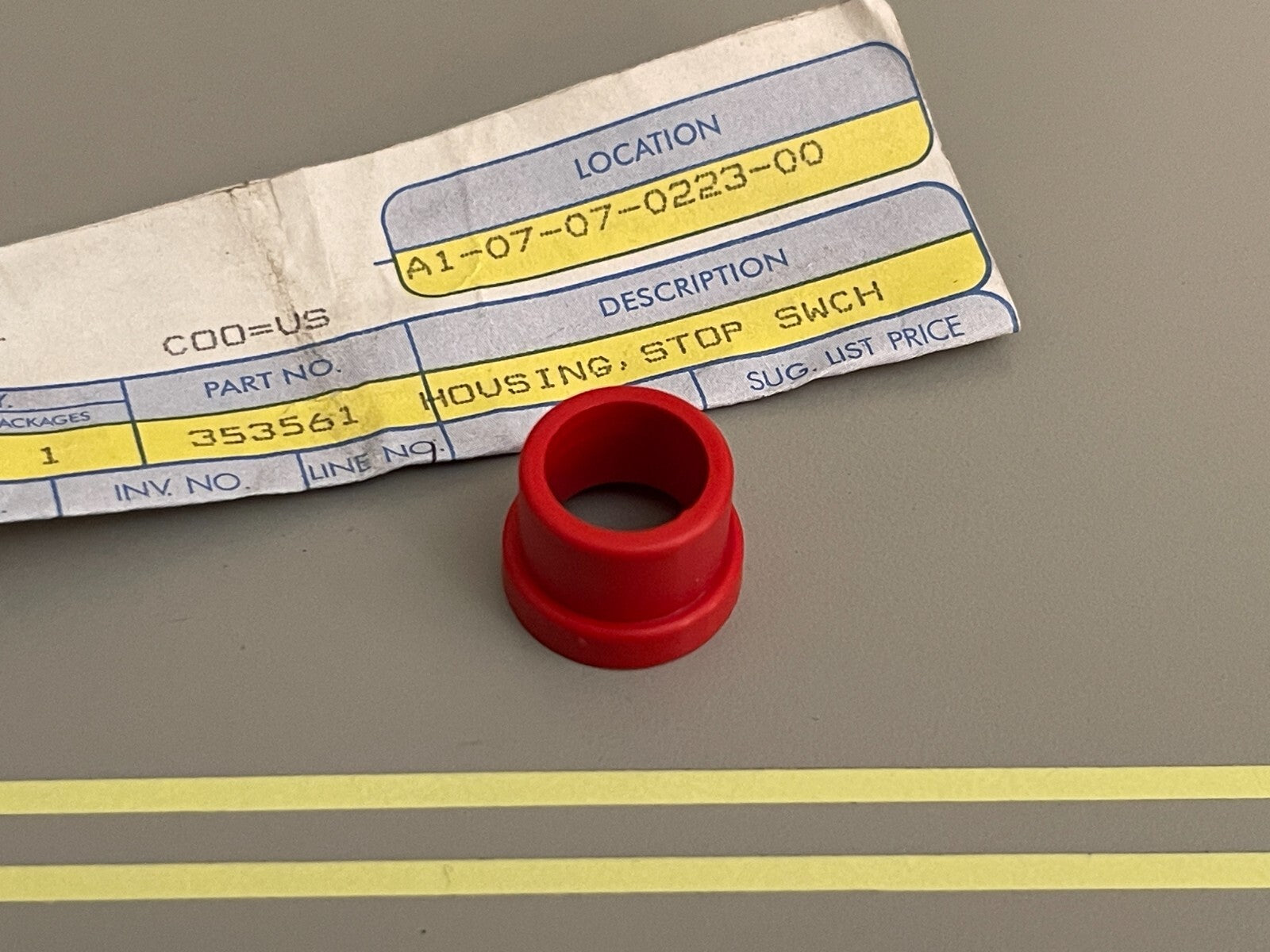 *NEW OEM* 0810 OMC Johnson Evinrude Stop & Switch Housing 353561 0353561