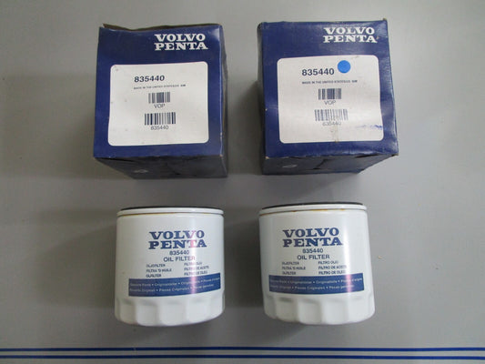 *NEW OEM* (LOT OF 2) 0820 Volvo Penta Oil Filter 835440