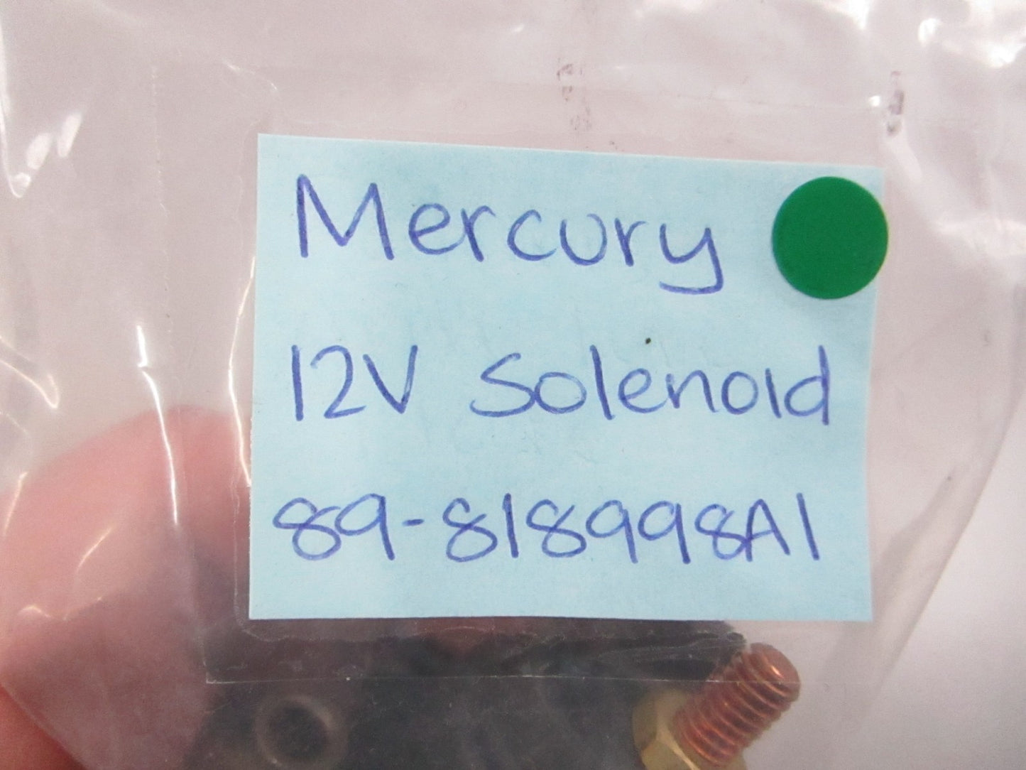 NEW OEM 89-818998A1 Mercury Quicksilver 12V Solenoid 0810