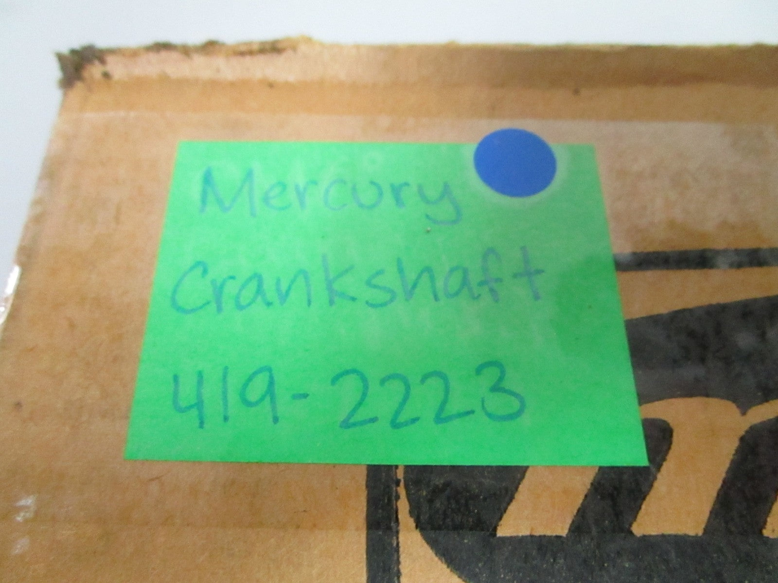 *NEW OEM* 0820 Mercury Quicksilver Crankshaft 419-2223