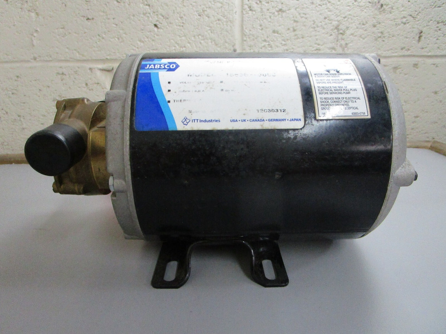 *NEW* 0820 Jabsco Vane Puppy Rotary Pump 18685-0000