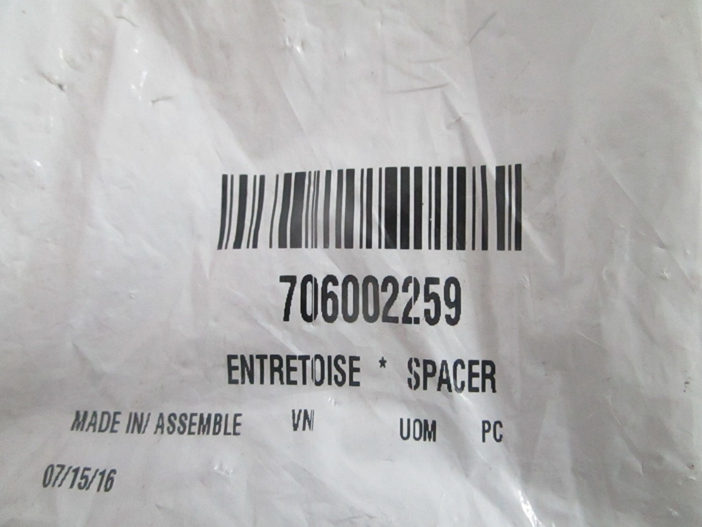 NEW OEM 706002259 Can-Am Spacer 0820