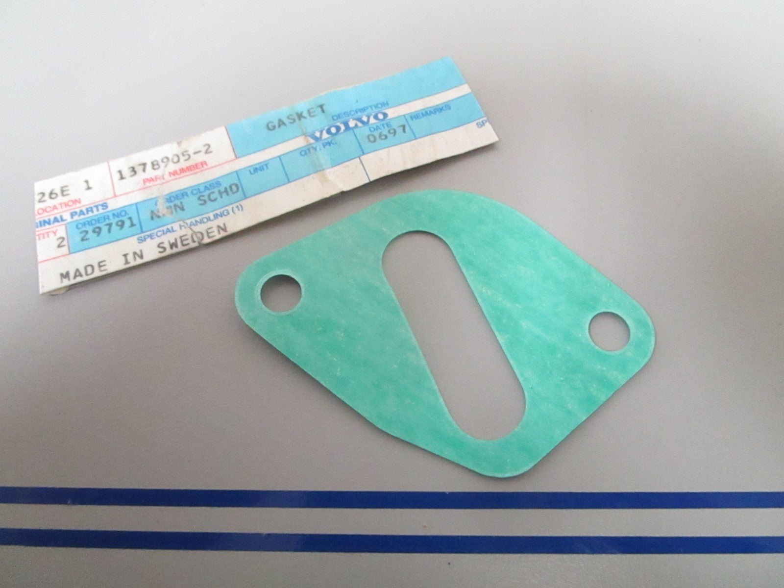 NEW OEM 1378905 Volvo Penta Gasket 0810