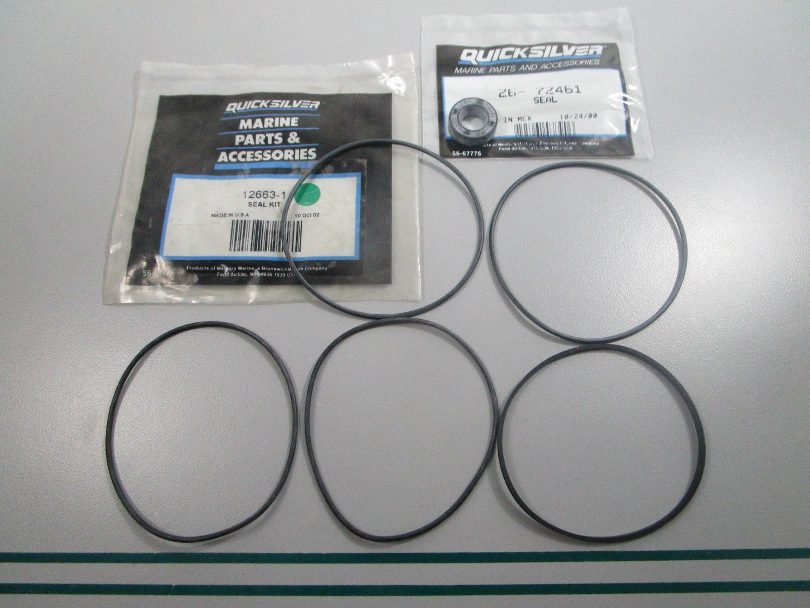 NEW OEM 12663-1 Mercury Quicksilver Seal Kit 0810