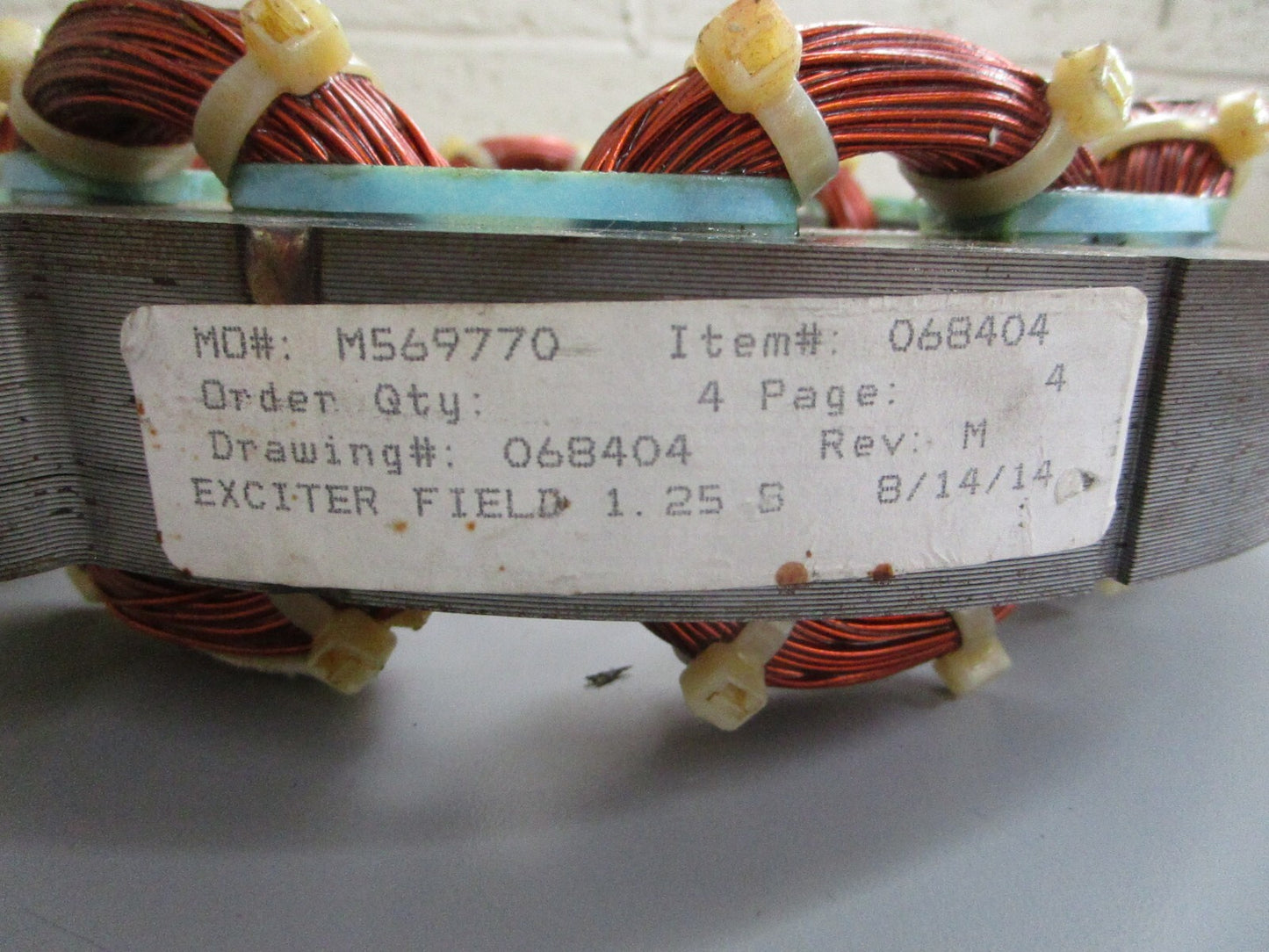 *NEW OEM* 0820 Generac Excited Field (Ring) 1.25 G068404