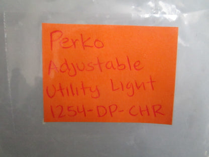 *NEW* 0820 Perko Adjustable Utility Light 1254-DP-CHR