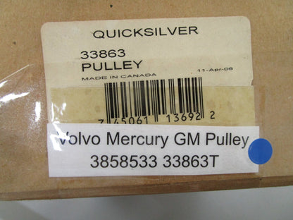 *NEW OEM* 0780 Volvo Mercury GM Pulley 3858533 33863T