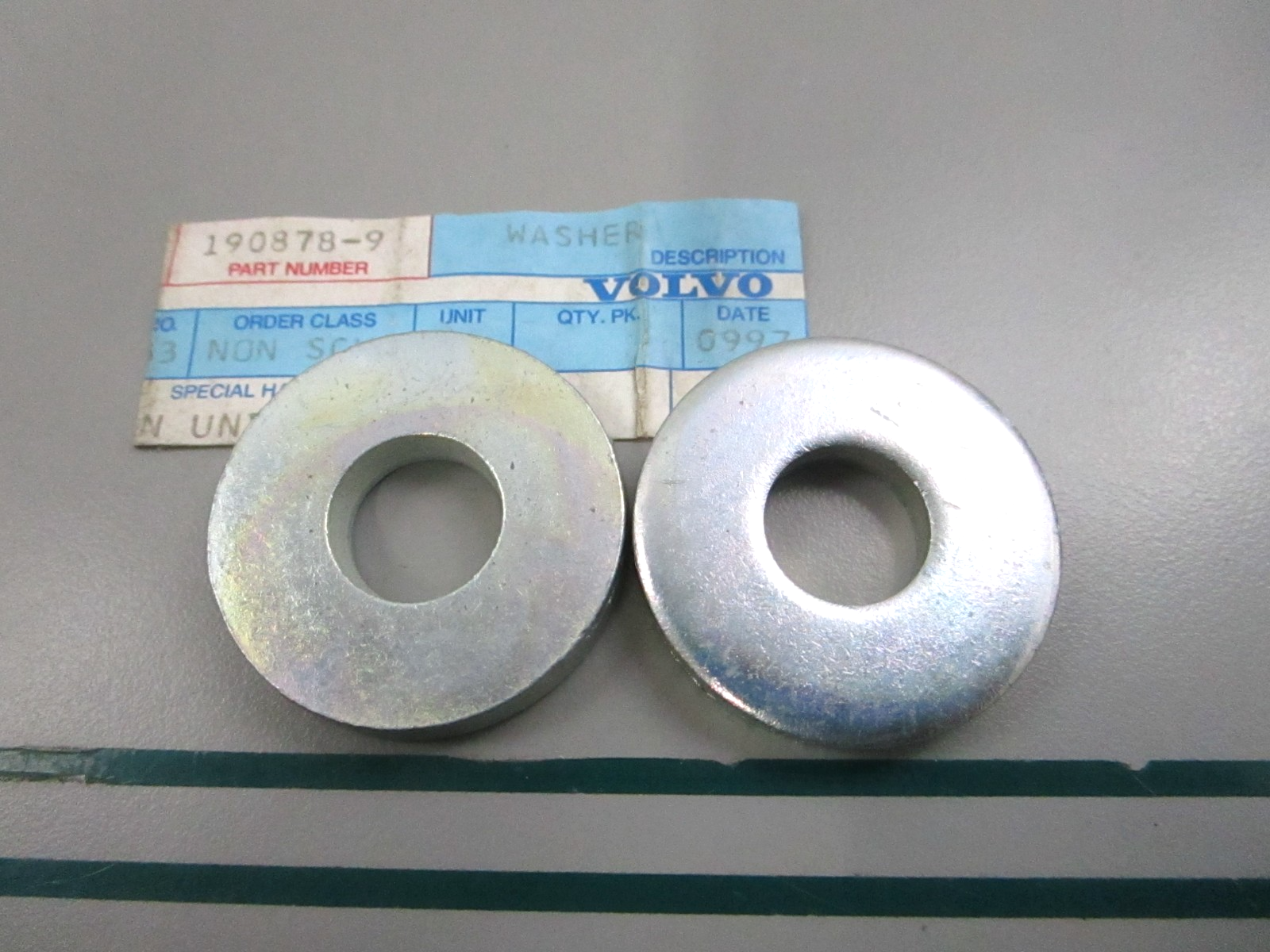 NEW OEM (LOT OF 2) 190878 Volvo Penta Washer 0810