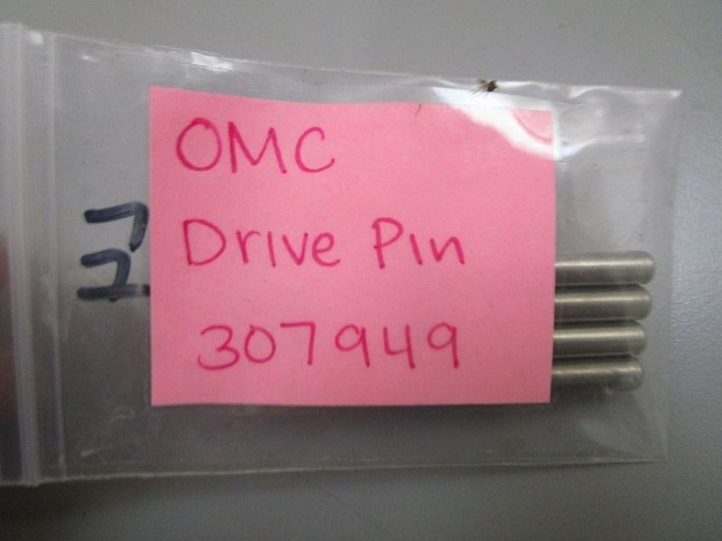 *NEW OEM* (LOT OF 4) 0770 OMC Johnson Evinrude Drive Pin 307949 307949