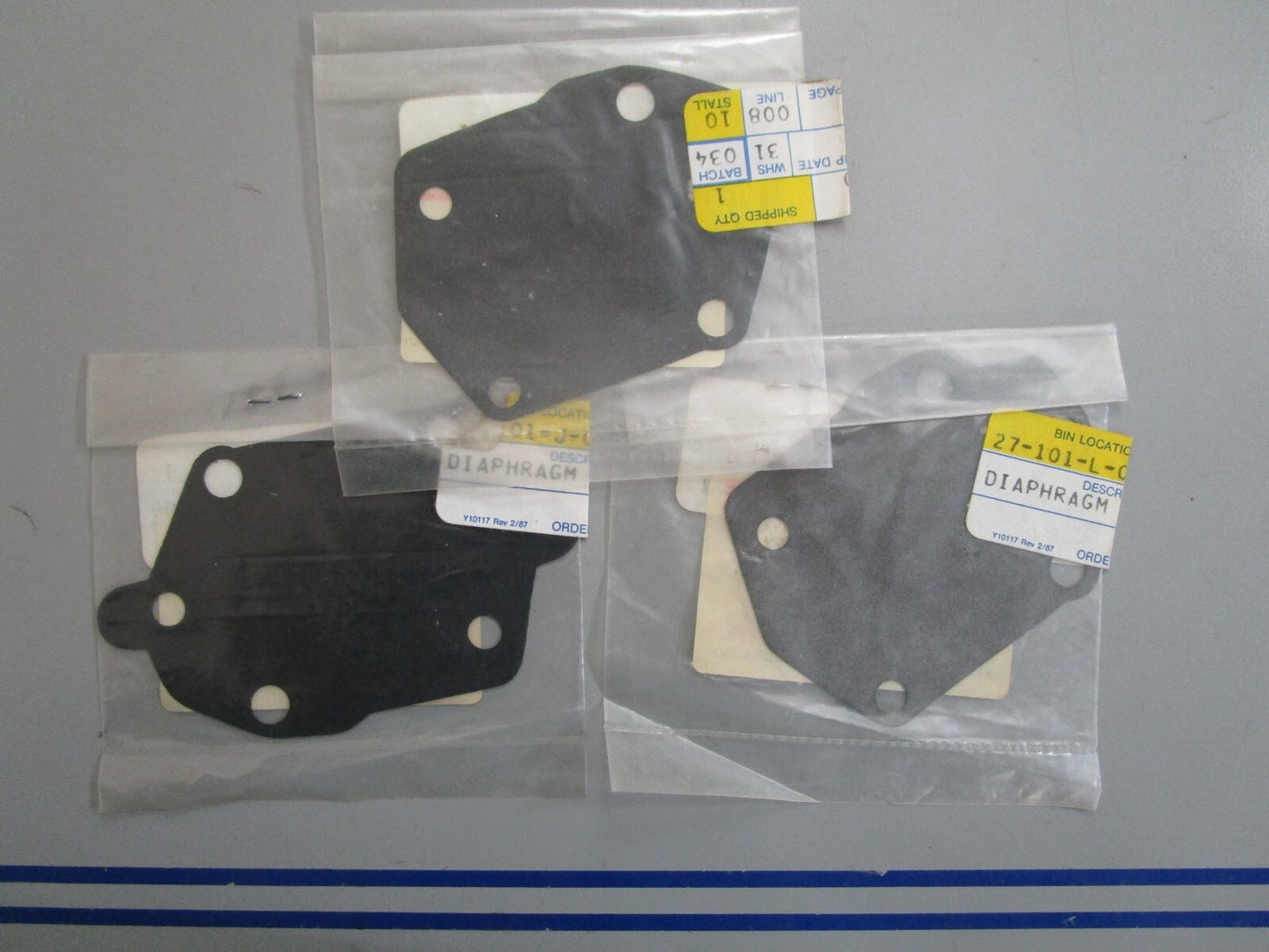 *NEW OEM* 0820 Yamaha Diaphragm 663-24411-00-00