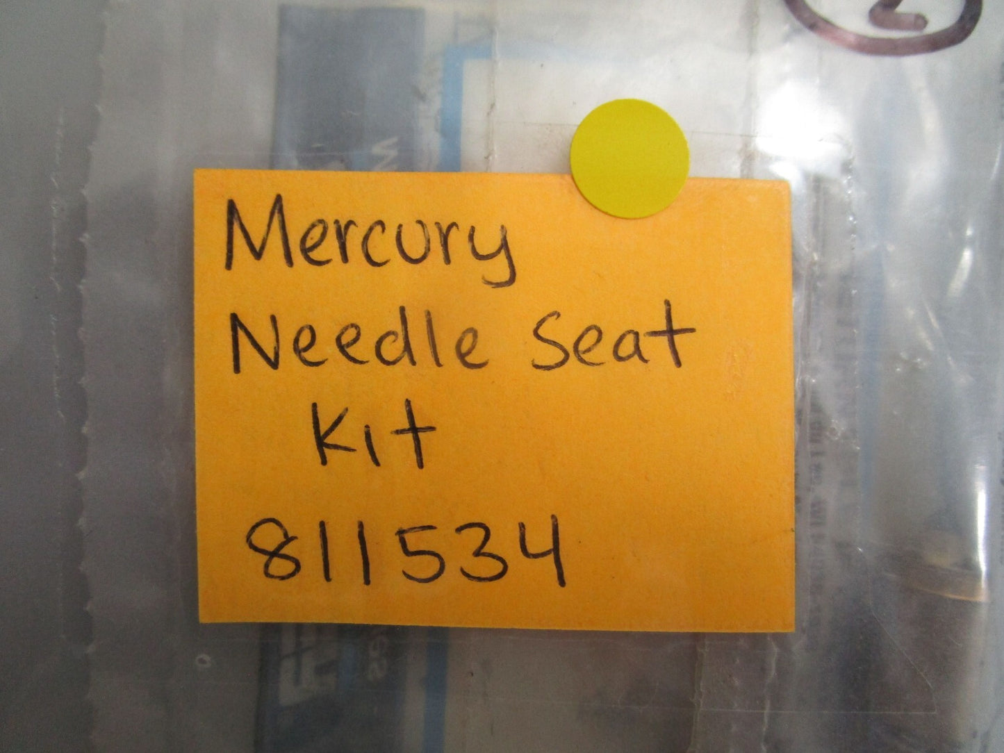 *NEW OEM* 0770 Mercury Quicksilver Needle Seat Kit 811534