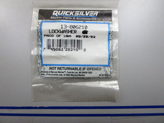 *NEW OEM* (LOT OF 5) 0810 Mercury Quicksilver Lock Washer 13-806210