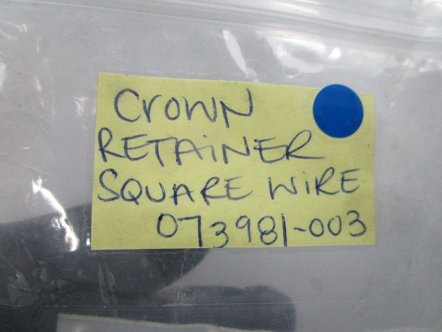 NEW OEM 073981-003 Crown Retainer Square Wire 0810